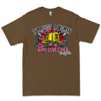 Cacao im just a woman who loves her firefighter Premium Tee - SublimationCraftShop