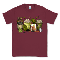 Burgundy army coffee cups Classic Tee - Zillion Design Studio
