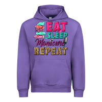 Tulip eat sleep manicure repeat Urban Hoodie - NancyCooperArtShop