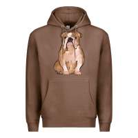 Chestnut bulldog Premium Hoodie - MaliasSmallBusiness
