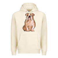 Tofu bulldog Premium Hoodie - MaliasSmallBusiness