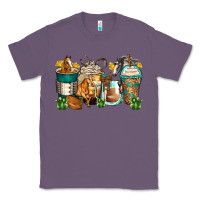 Lavender horses coffee cups Classic Tee - Zillion Design Studio