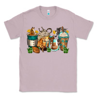 Lilac horses coffee cups Classic Tee - Zillion Design Studio