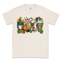 Horses Coffee Cups Classic Tee | Teevron