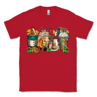 Red horses coffee cups Classic Tee - Zillion Design Studio
