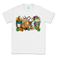 White horses coffee cups Classic Tee - Zillion Design Studio
