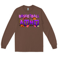 Chestnut basketball aunt Long Sleeve Tee - AdoDesignShop