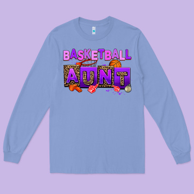 Basketball Aunt Long Sleeve Tee Designed By Adodesignshop