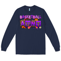 Navy basketball aunt Long Sleeve Tee - AdoDesignShop