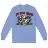 Colony Blue out here lookin like a snack Long Sleeve Tee - Zillion Design Studio