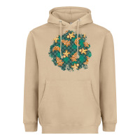 Mushroom christmas gingerbread cookies patch Heavyweight Hoodie - BundleAndBundleShop