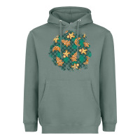 Sage christmas gingerbread cookies patch Heavyweight Hoodie - BundleAndBundleShop