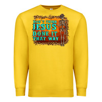 Lemon don't jesus done it that way western skeleton Premium Sweatshirt - Artiststas