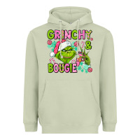 Matcha christmas characters and bougie Heavyweight Hoodie - AdoDesignShop
