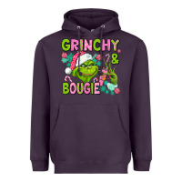 Plum christmas characters and bougie Heavyweight Hoodie - AdoDesignShop