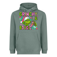 Sage christmas characters and bougie Heavyweight Hoodie - AdoDesignShop