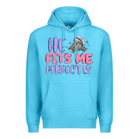 Ocean Blue he fits me perfectly Premium Hoodie - MaliasSmallBusiness