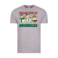 Vintage Zinc Chillin with my Snowmies Vintage Tee - BarkalooDesign