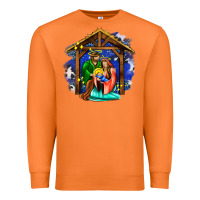 Carrot jesus and mary with god Premium Sweatshirt - AdoDesignShop