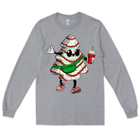 Heather Grey little debbie christmas tree cakes Long Sleeve Tee - Zillion Design Studio