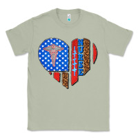 Matcha 4th of july nurse heart flag Classic Tee - texasbilliewilder