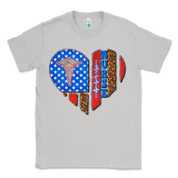 Moon Dust 4th of july nurse heart flag Classic Tee - texasbilliewilder