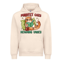 Purrfect Cozy Reading Vibes Urban Hoodie | Teevron