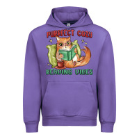 Tulip purrfect cozy reading vibes Urban Hoodie - MaliasSmallBusiness