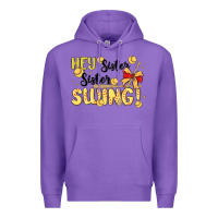 Purple softball sister Premium Hoodie - MaliasSmallBusiness