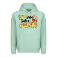 Seafoam softball sister Premium Hoodie - MaliasSmallBusiness