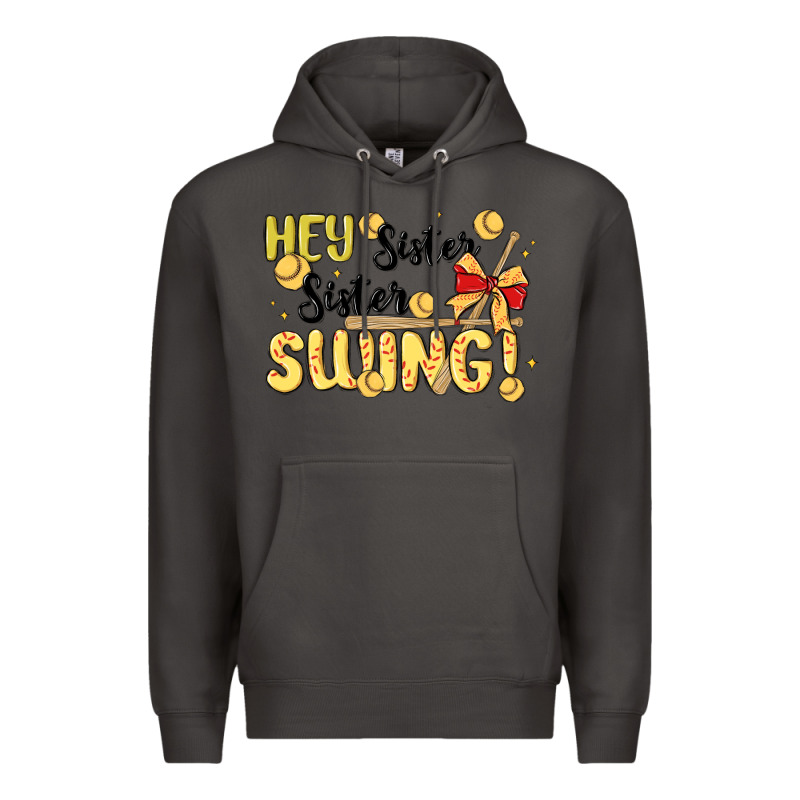 Softball Sister Premium Hoodie by MaliasSmallBusiness | Teevron