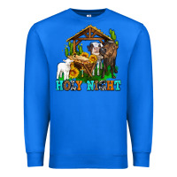 True Royal holy nıght cows and sunflowers Premium Sweatshirt - AdoDesignShop