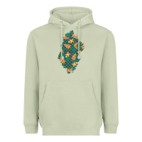Matcha christmas gingerbread cookies patch Heavyweight Hoodie - BundleAndBundleShop