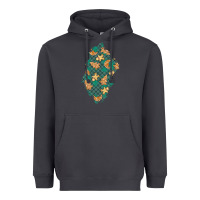Smoke christmas gingerbread cookies patch Heavyweight Hoodie - BundleAndBundleShop