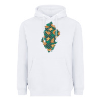 White christmas gingerbread cookies patch Heavyweight Hoodie - BundleAndBundleShop