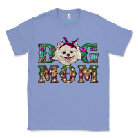 Colony Blue Christmas dog mom Pomeranian Classic Tee - RanaPortraitStore