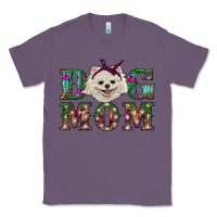 Lavender Christmas dog mom Pomeranian Classic Tee - RanaPortraitStore