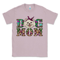 Lilac Christmas dog mom Pomeranian Classic Tee - RanaPortraitStore
