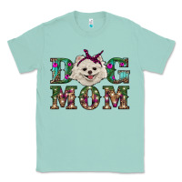 Seafoam Christmas dog mom Pomeranian Classic Tee - RanaPortraitStore