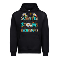Black ive survived too many storms to be bothered by rai Urban Hoodie - NancyCooperArtShop