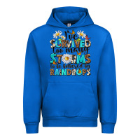 Cobalt ive survived too many storms to be bothered by rai Urban Hoodie - NancyCooperArtShop