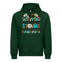 Forest Green ive survived too many storms to be bothered by rai Urban Hoodie - NancyCooperArtShop