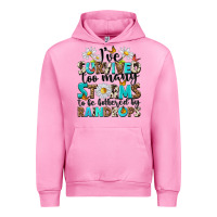 Fuchsia Pink ive survived too many storms to be bothered by rai Urban Hoodie - NancyCooperArtShop