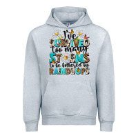 Heather Grey ive survived too many storms to be bothered by rai Urban Hoodie - NancyCooperArtShop