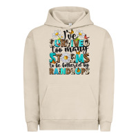 Pigment French Oak ive survived too many storms to be bothered by rai Urban Hoodie - NancyCooperArtShop