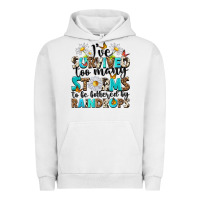 Pigment Lunar Rock ive survived too many storms to be bothered by rai Urban Hoodie - NancyCooperArtShop