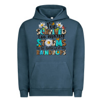 Pigment Midnight Navy ive survived too many storms to be bothered by rai Urban Hoodie - NancyCooperArtShop