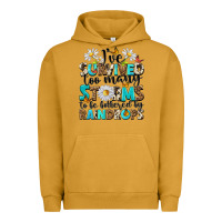 Pigment Peanut Butter ive survived too many storms to be bothered by rai Urban Hoodie - NancyCooperArtShop