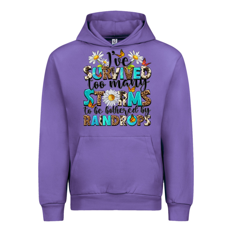 Ive Survived Too Many Storms To Be Bothered By Rai Urban Hoodie by NancyCooperArtShop | Teevron