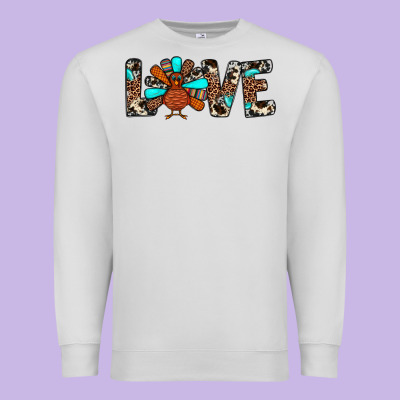 Love Turkey Premium Sweatshirt Designed By Jahusdesignshop